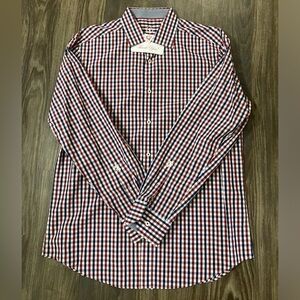 Bugatchi Vomo Men’s Button Down Dress Shirt‎ 16.5-34/35